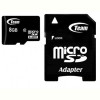 Карта пам`ятi MicroSDHC 8GB Class 10 Team + SD-adapter (TUSDH8GCL1003)-