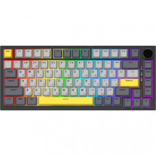 Дротова механічна клавіатура Ajazz AK820 Sea Salt Switch Black (AK820-SS-BGY)