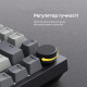 Дротова механічна клавіатура Ajazz AK820 Sea Salt Switch Black (AK820-SS-BGY) Купити в Україні