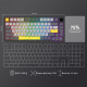 Дротова механічна клавіатура Ajazz AK820 Sea Salt Switch Black (AK820-SS-BGY) Купити в Україні