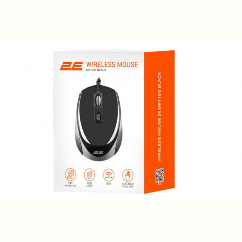 Миша 2E MF1100 Black (2E-MF1100UB)