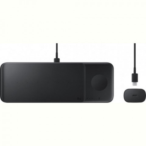 Безпровідний зарядний пристрій Samsung Wireless Charger Trio charger Black (EP-P6300TBRGRU)