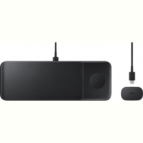 Безпровідний зарядний пристрій Samsung Wireless Charger Trio charger Black (EP-P6300TBRGRU)