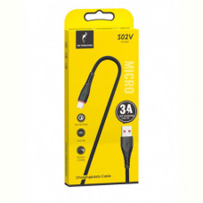 Кабель SkyDolphin S02V USB - micro USB (M/M), 1 м, Black (SDUSB-000591)