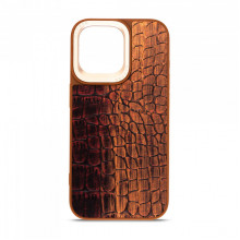 Чохол Harder Glamorous Croco для Apple iPhone 15 Pro Max Magma (ARM76768)