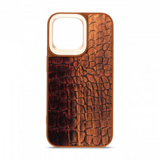 Чохол Harder Glamorous Croco для Apple iPhone 15 Pro Max Magma (ARM76768)