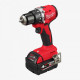 Шурупокрут-дриль акумуляторний Milwaukee М18 BLPDRC-422С 18В 1х2А·год 1х4А·год 60Нм 500·1700об/хв ЗП M12-18C кейс 1.5кг