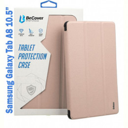 Чохол-книжка BeCover Soft Edge для Samsung Galaxy Tab A8 SM-X200/SM-X205 Rose Gold (708359)