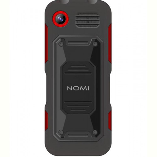 Мобiльний телефон Nomi i1850 Dual Sim Black-Red