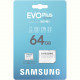 Карта пам`яті MicroSDXC 64GB UHS-I/U3 Class 10 Samsung Evo Plus R160MB/s + SD-адаптер (MB-MC64SA/EU)