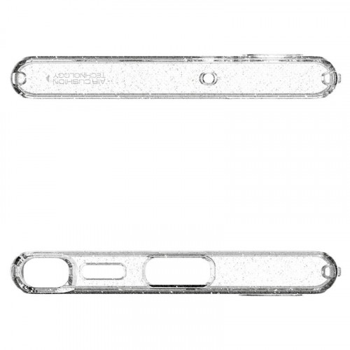 Чохол-накладка Spigen Liquid Crystal Glitter для Samsung Galaxy S22 Ultra SM-S908 Crystal Quartz (ACS03913)