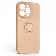 Чохол ArmorStandart Icon Ring для Apple iPhone 14 Pro Pink Sand (ARM68710)