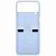 Чохол-накладка Samsung Silicone Cover with Ring для Samsung Galaxy Flip 4 SM-F721 Arctic Blue (EF-PF721TLEGUA)