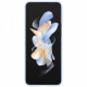 Чохол-накладка Samsung Silicone Cover with Ring для Samsung Galaxy Flip 4 SM-F721 Arctic Blue (EF-PF721TLEGUA)