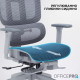 Крісло офісне OfficePro Skyline OC750-G-DG-DG Купити в Україні