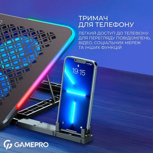 Охолоджуюча підставка для ноутбука GamePro CP590