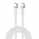 Кабель ColorWay USB Type-C - USB Type-C (M/M), 3.0 А, 2 м, Gray (CW-CBPDCC068-GR)