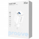 Мережевий зарядний пристрій Proove Pocket GaN 30W White (WCPG30110002)