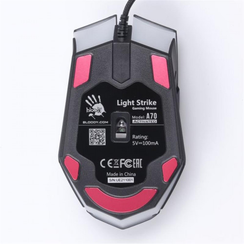 Мишка A4Tech A70A Bloody Matte Black
