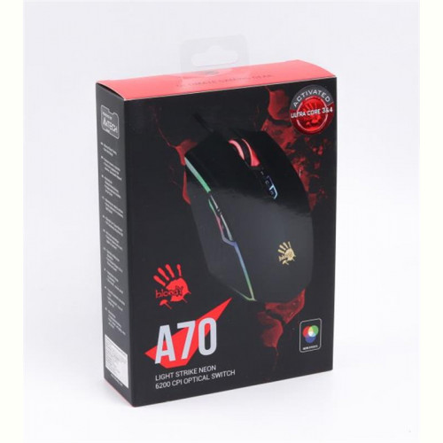 Мишка A4Tech A70A Bloody Matte Black