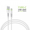 Кабель Intaleo CBFLEXT1 USB-USB Type-C 1.2м White (1283126568534)