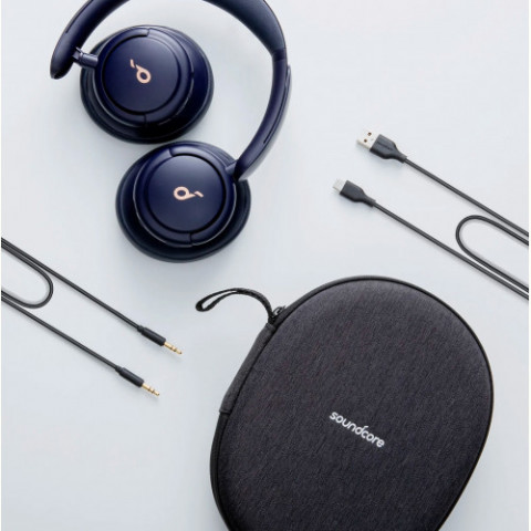 Навушники з мікрофоном Anker SoundCore Life Q30 Midnight Blue (A3028331) Купити в Україні
