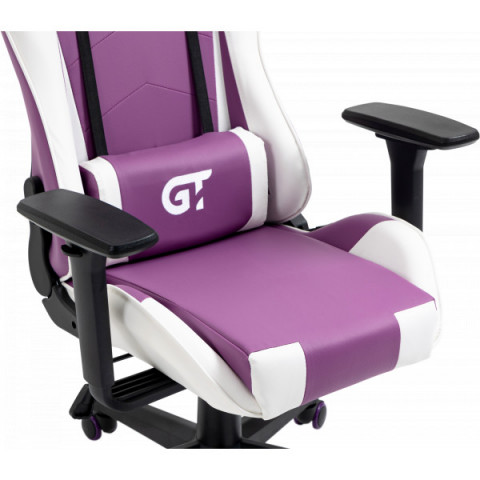 Геймерське дитяче крісло GT Racer X-5934-B Kids White/Violet