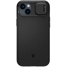 Чохол Spigen для Apple iPhone 14 Optik Armor MagFit, Black