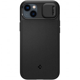 Чохол Spigen для Apple iPhone 14 Optik Armor MagFit, Black