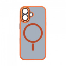 Чохол ArmorStandart Unit MagCase SE для Apple iPhone 17 Orange Black (ARM86315)