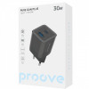 МЗП Proove Pure GaN Plus 30W (Type-C + USB) black Купити в Україні