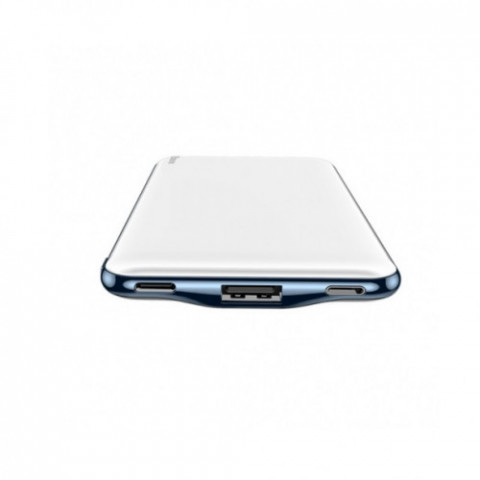 Універсальна мобільна батарея Baseus Simbo 10000mAh Fast Charge, USB, White (Simbo/29505)