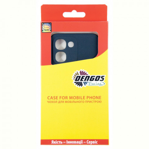 Чохол-накладка Dengos Carbon для Oppo A6x 4G/A6k 4G Blue (DG-TPU-CRBN-258)