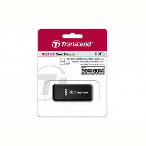 Кардрідер USB3.1 Transcend RDF5 Black (TS-RDF5K)
