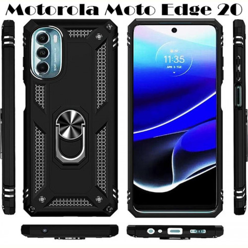 Чохол-накладка BeCover Military для Motorola Moto Edge 20 Black (707399)