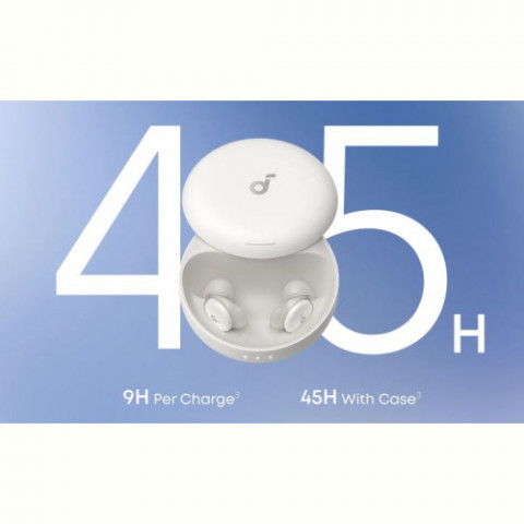 Bluetooth-гарнітура Anker SoundCore Sleep A30 White (D1301G21)