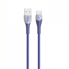 Кабель Usams US-SJ542 USB - USB Type-C, 1.2 м, Blue (SJ542USB02)