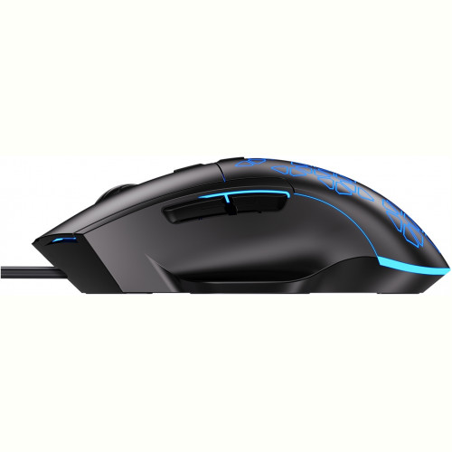 Мишка Aula F812 Wired gaming mouse with 7 keys Black (6948391213132)