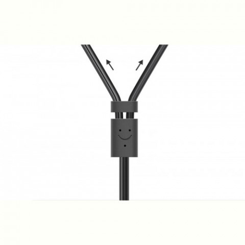 Кабель Ugreen AV102 AUX 3.5 мм TRS - RCAx2, 1 м, Black (10772)