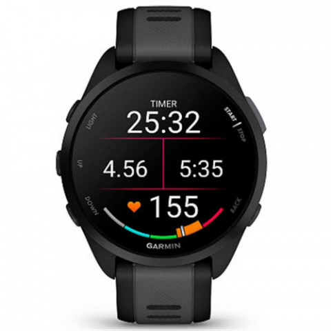 Смарт-годинник Garmin Forerunner 165 Music Black/Slate Gray (010-02863-30/B0) Купити в Україні