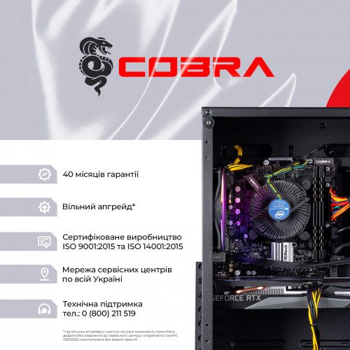 Персональний комп`ютер COBRA Gaming (I144F.32.S10.46T.19062)