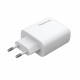 Мережевий зарядний пристрій ColorWay GaN Mini 50W PD Port PPS USB (Type-C PD 30W + Type-C PD 20W) White (CW-CHS050PD-WT)