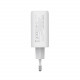 Мережевий зарядний пристрій ColorWay GaN Mini 50W PD Port PPS USB (Type-C PD 30W + Type-C PD 20W) White (CW-CHS050PD-WT)