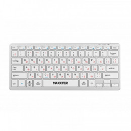 Клавiатура Maxxter KBW-C01S-UA Silver
