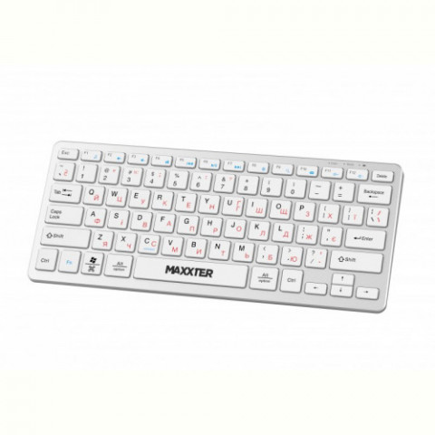 Клавiатура Maxxter KBW-C01S-UA Silver