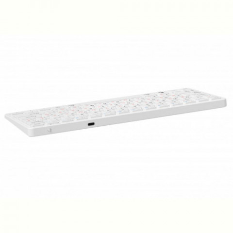 Клавiатура Maxxter KBW-C01S-UA Silver