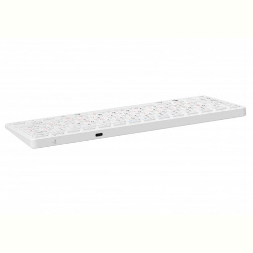 Клавiатура Maxxter KBW-C01S-UA Silver