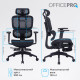 Крісло офісне OfficePro Skyline OC750-B-B-B Купити в Україні