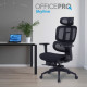 Крісло офісне OfficePro Skyline OC750-B-B-B Купити в Україні