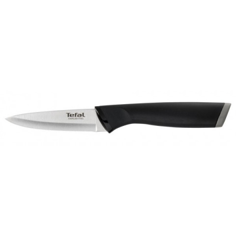 Набір ножів Tefal Comfort, з дерев’яною підставкою, 5шт. нержавіюча сталь, пластик, дерево, чорний